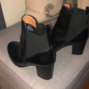 H&M Black Ankle Boots Size 7.